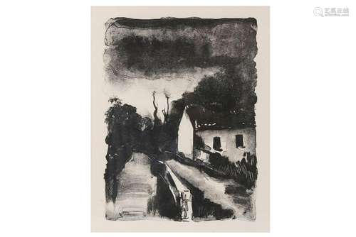 de Vlaminck (Maurice) Bords de rivière (Maison à