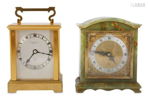 Two 20th century Elliot mantel clocks