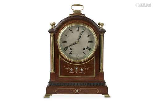 A late 19th / early 20th century mahogany and gilt