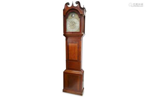 A Victorian mahogany longcase clock