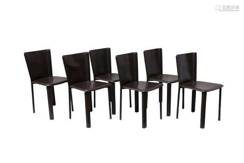 FRAG: A set of six dining chairs