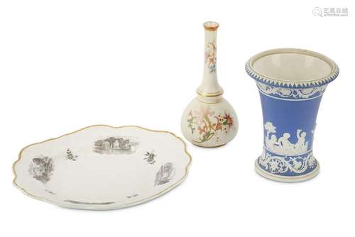 An early 20th Century Royal Worcester bone china blush