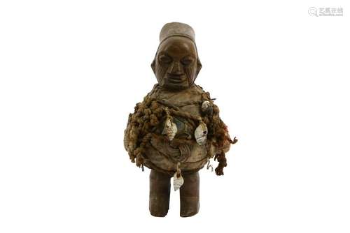 A YAKA WOOD FETISH FIGURE