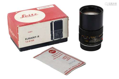 A Leitz Canada 135mm f/2.8 Elmarit-R Lens