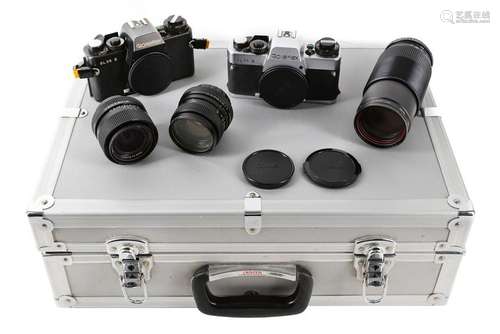 A Comprehensive Rolleiflex SL35E Camera Outfit