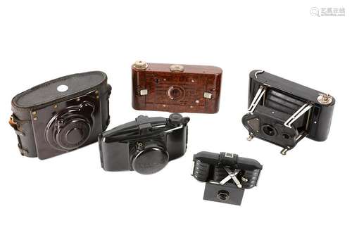 A Group of Bakelite Cameras