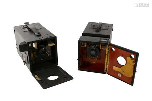 A Collection of Falling Plate Magazine Cameras