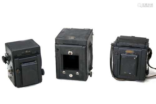 Three Reflex Box Cameras