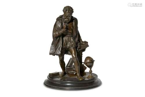 A mid to late 19th Century bronze depicting the