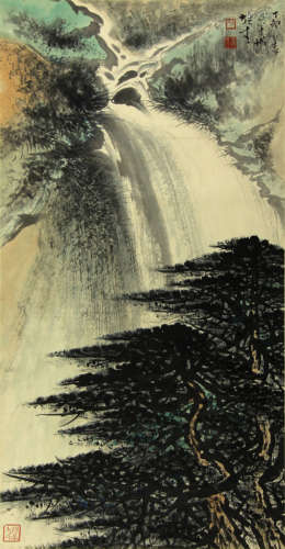 黎雄才 山水