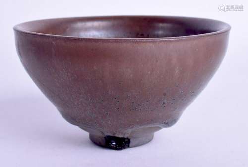 A CHINESE HARES FOOT BOWL. 9 cm wide.