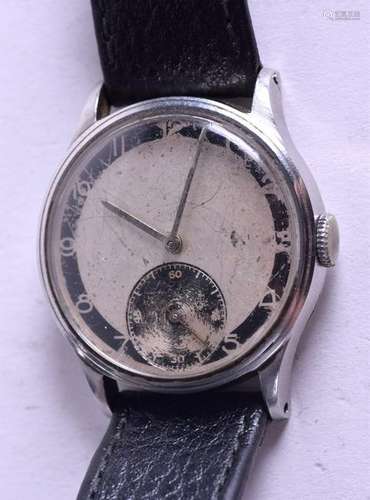 A RARE VINTAGE OMEGA WRISTWATCH. 2.25 cm diameter.