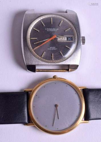 A MILUS WRISTWATCH and another. (2)