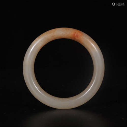 CHINESE NEPHRITE JADE BANGLE