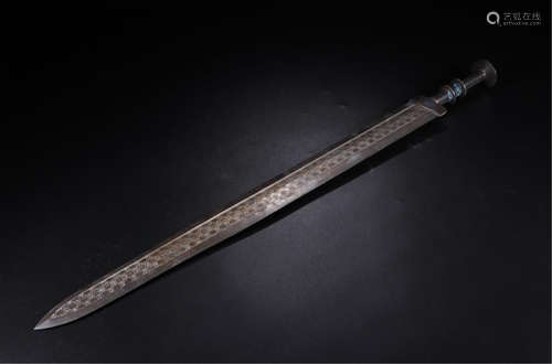 CHINESE ANCIENT BRONZE SWORD