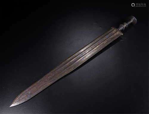 CHINESE ANCIENT BRONZE SWORD