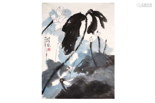 TWO CHINESE PAINTINGS.