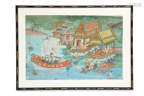 CHINESE MERCHANTS ARRIVING BY SEA.