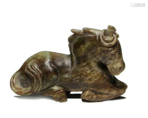 Chinese Jade Carving of a Horse, Tang Dynasty