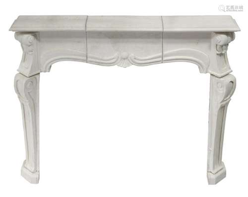 French Cast Stone Fireplace Surround