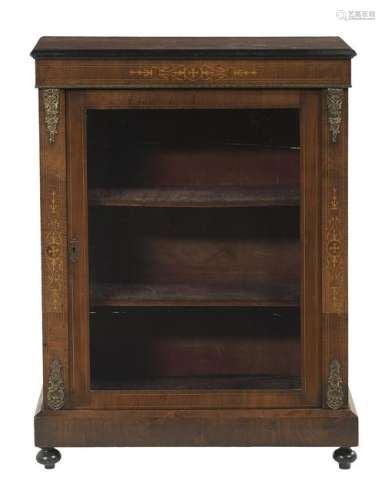 Napoleon III-Style Kingwood Bookcase/Vitrine