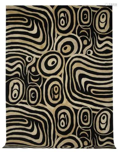 Modern Zebra Pattern Carpet