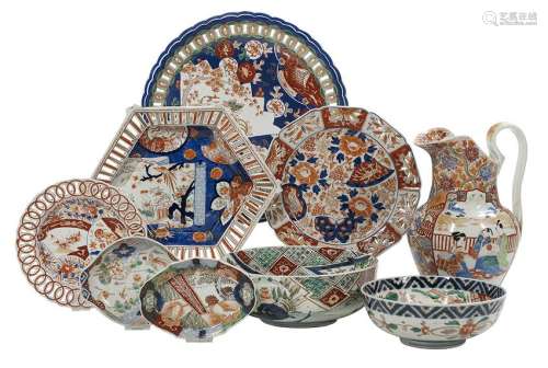 Nine-Piece Collection of Imari Porcelain