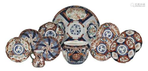 Eleven-Piece Collection of Imari Porcelain