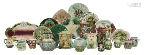 Collection of Assorted Majolica