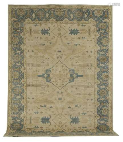 Turkish Angora Oushak Carpet