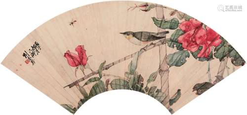 刘奎龄（1885～1967） 花鸟 镜心 设色纸本