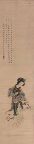 徐人骥（1857～1946） 仕女图 镜心 水墨纸本