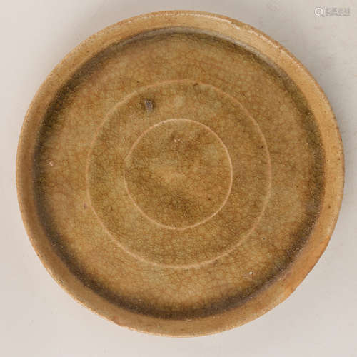 A Chinese Ru-Type Porcelain Plate