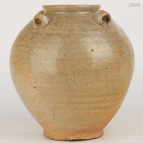 A Chinese Celadon Porcelain Jar