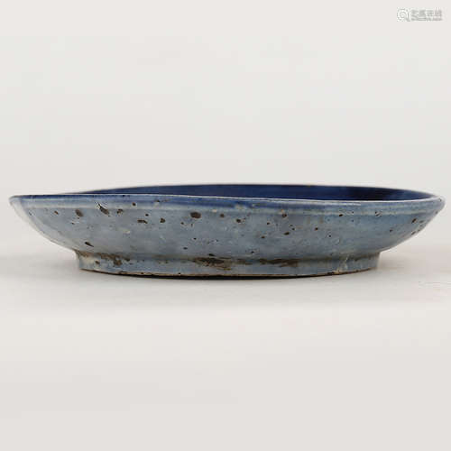 A Chinese Blue and White Porcelain Plate