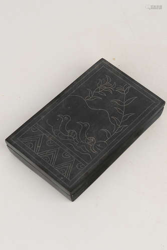 A Chinese Carved Ink Stone