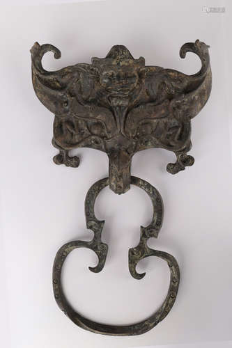 A Chinese Bronze Parts