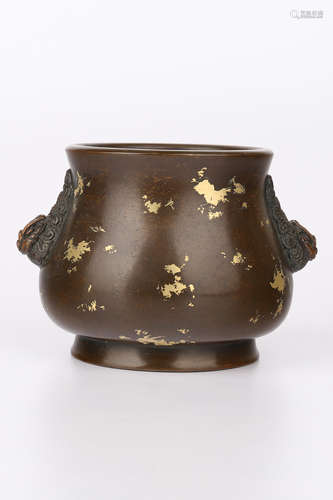 A Chinese Bronze Incense Burner