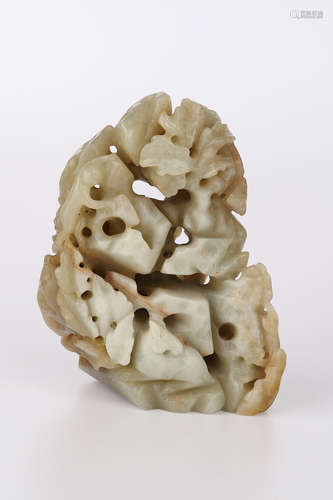 A Chinese Carved Jade Decoration