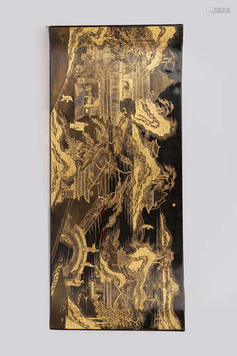 A Chinese Carved Lacquer Low Table