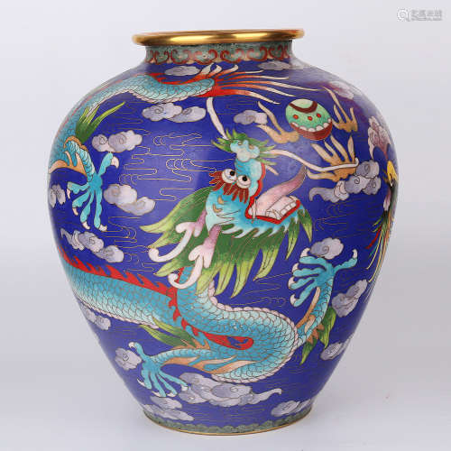 A Chinese Cloisonné Vase