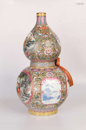 A Chinese Enamel Porcelain Vase