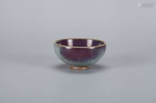 A Chinese Jun-Type Porcelain Cup
