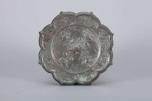 A Chinese Bronze Mirror