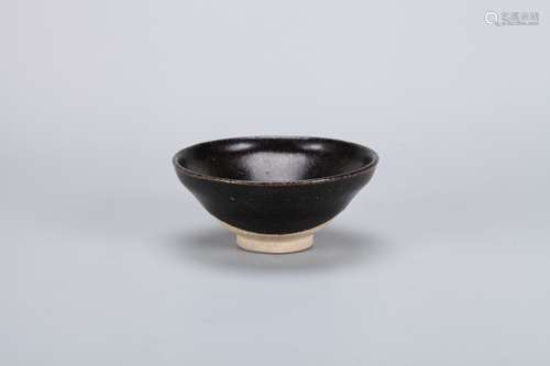 A Chinese Black Glazed Porcelain Cup