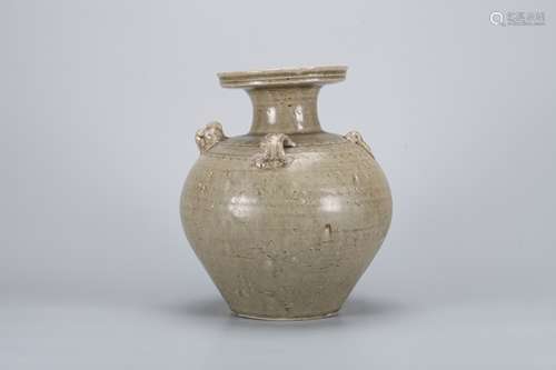 A Chinese Celadon Porcelain Jar