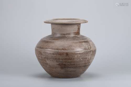 A Chinese Pottery Water Pot