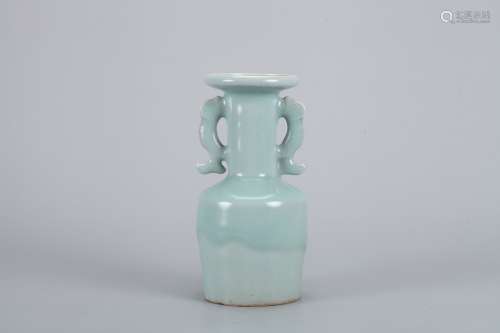 A Chinese Celadon Porcelain Vase