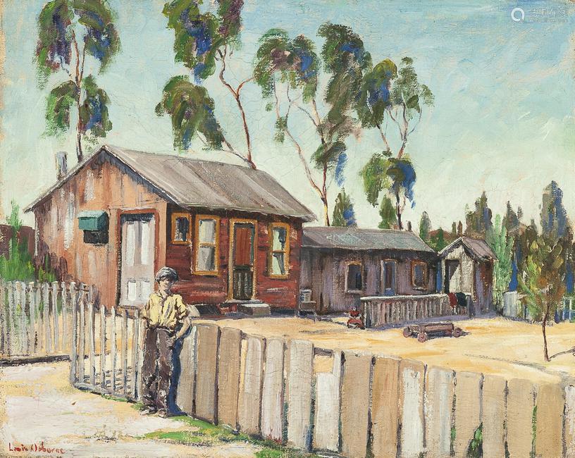 Lewis Osborne (1887-1972 Los Angeles, CA)