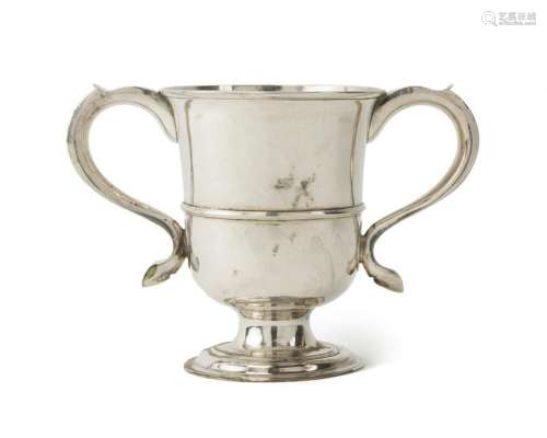 A silver trophy